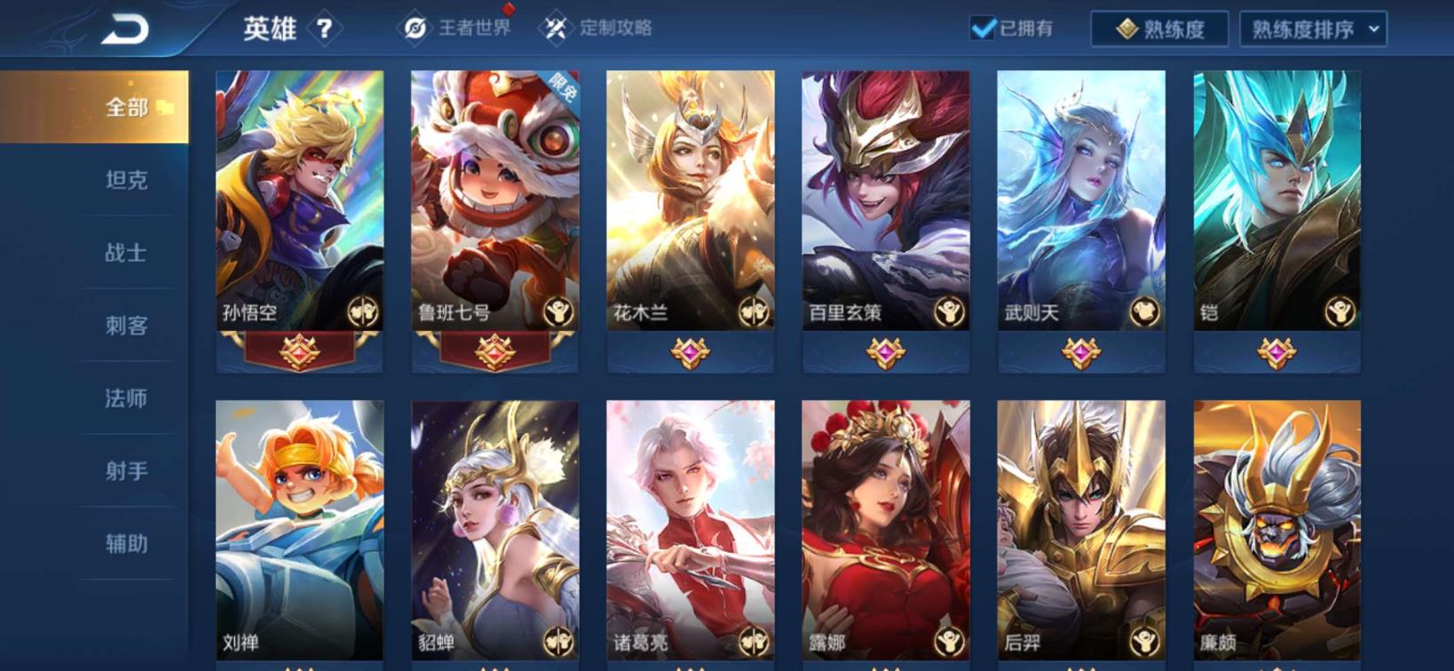 v8 全息碎影武则天金色仲夏夜 五猪年限定 武陵仙君冠军飞将等10大传说满铭文看图