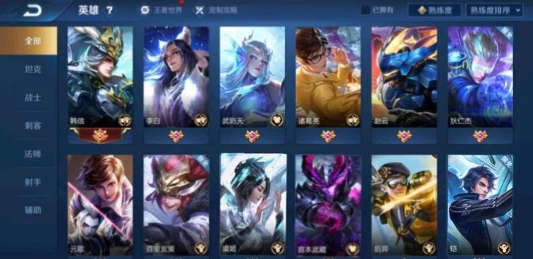 V8 全英雄满符文 武则天海洋之心 超时空战士 韩信李白星元套 KPL限定 千年