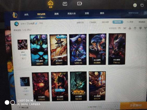租号玩皮肤定价 特价！祖安开黑带妹皮肤号！760皮肤 原计划vn！各
