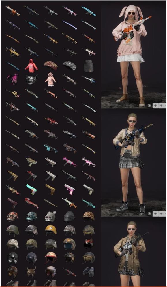 穿越火线好号免费租 【麦克】星魂Ak、玩具AK、海盗M4、满寒锋、兔子套