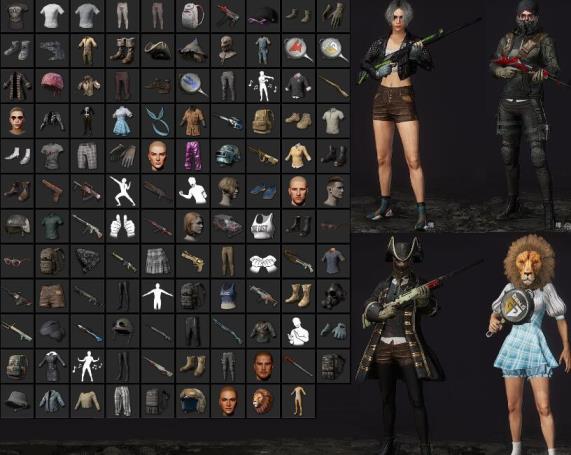 租号宝有人用吗 【余波满级】pubg冠军套\万圣节六箱\狮子套装\海盗套