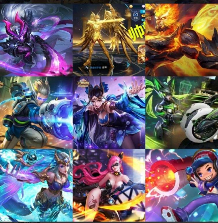 韩服搬砖租号 ♥全品牌最好的♥五荣耀水晶】全息～星空～无限飓风～天