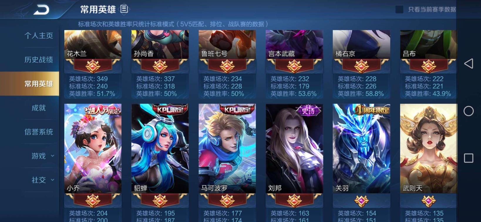 淘宝开租号 贵8⃣ 英雄2⃣4⃣0⃣皮肤，荣耀水晶号！5⃣猪年限