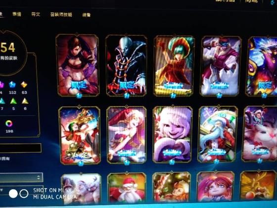 租号拳皇命运 725皮海克斯诺手－至臻盖伦－至臻盲僧－至臻锤石-女