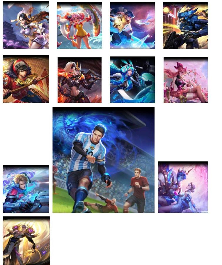 起凡租号平台 213个皮肤到时不下线  李信神魔皮肤已秒 绝版梅西