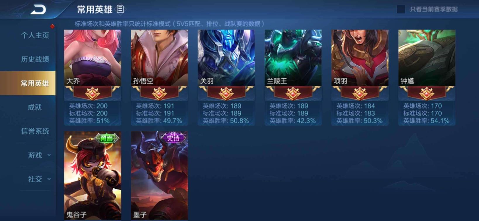 租号汇 V8极品199皮肤☔全息碎影☔全套铭文☔冰封战神玄策