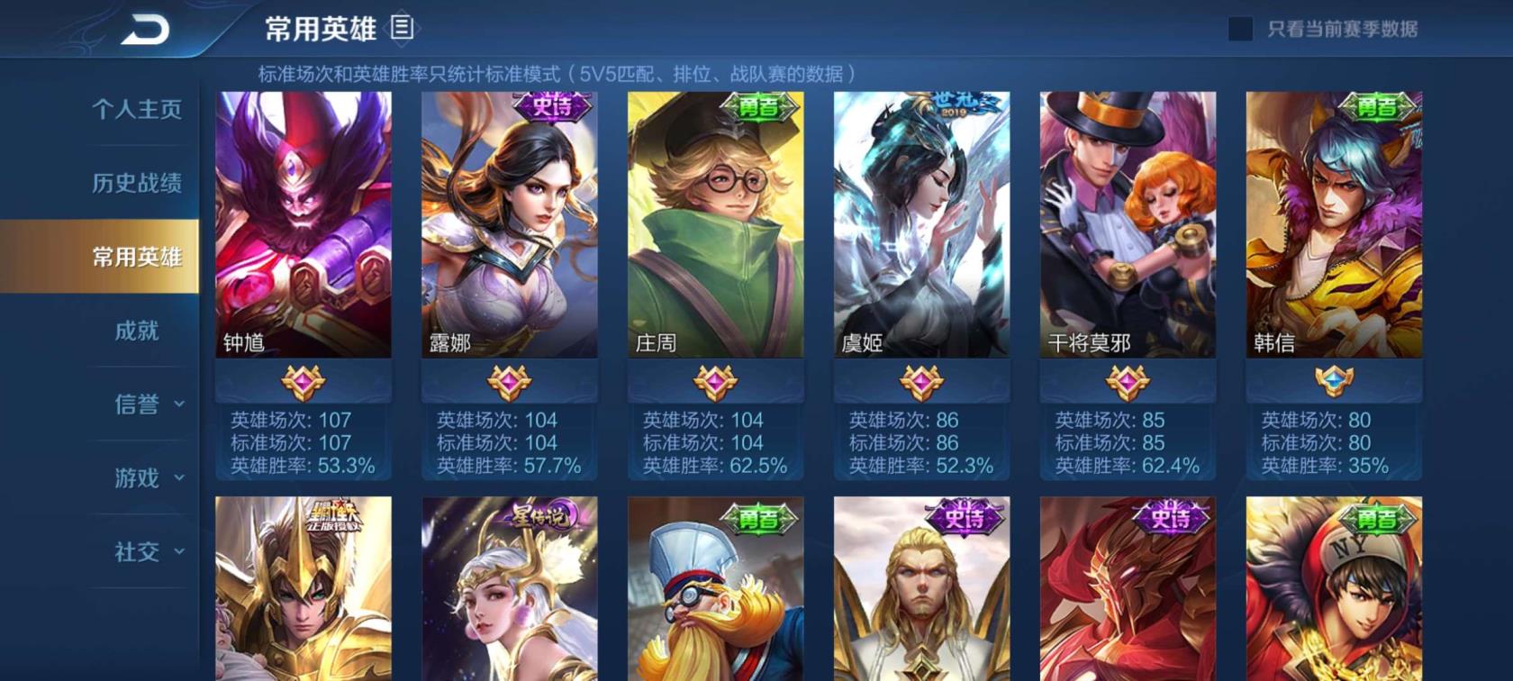 枪战王者租号租号游 7典藏1星传说带妹号，武则天星空梦想杀手不太冷全息碎