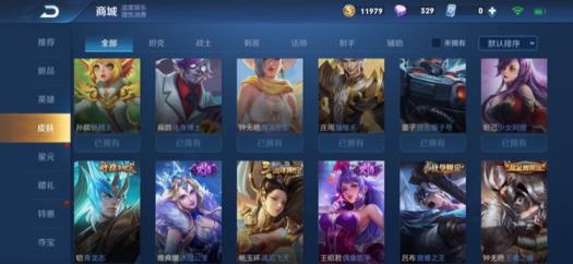 端游有租号的游戏吗  144皮肤- 艾琳 全息 海洋之心武则天 武陵 胖